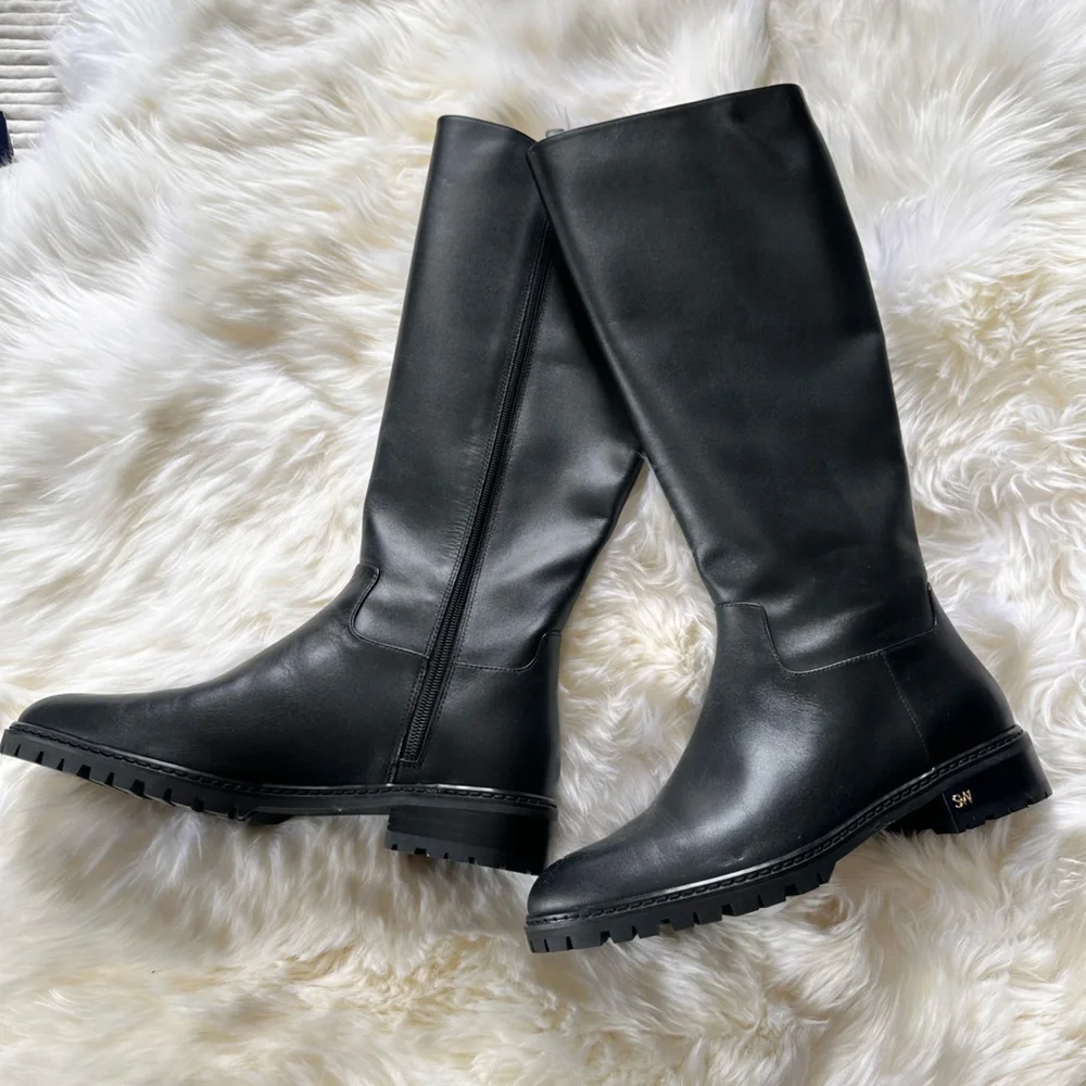 Stuart Weitzman Black Over the Knee Boots - Picture 3 of 5